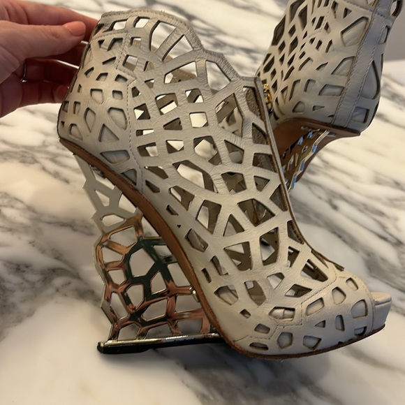 United Nude Web Hi in Off White, size 38 - Picture 8 of 8